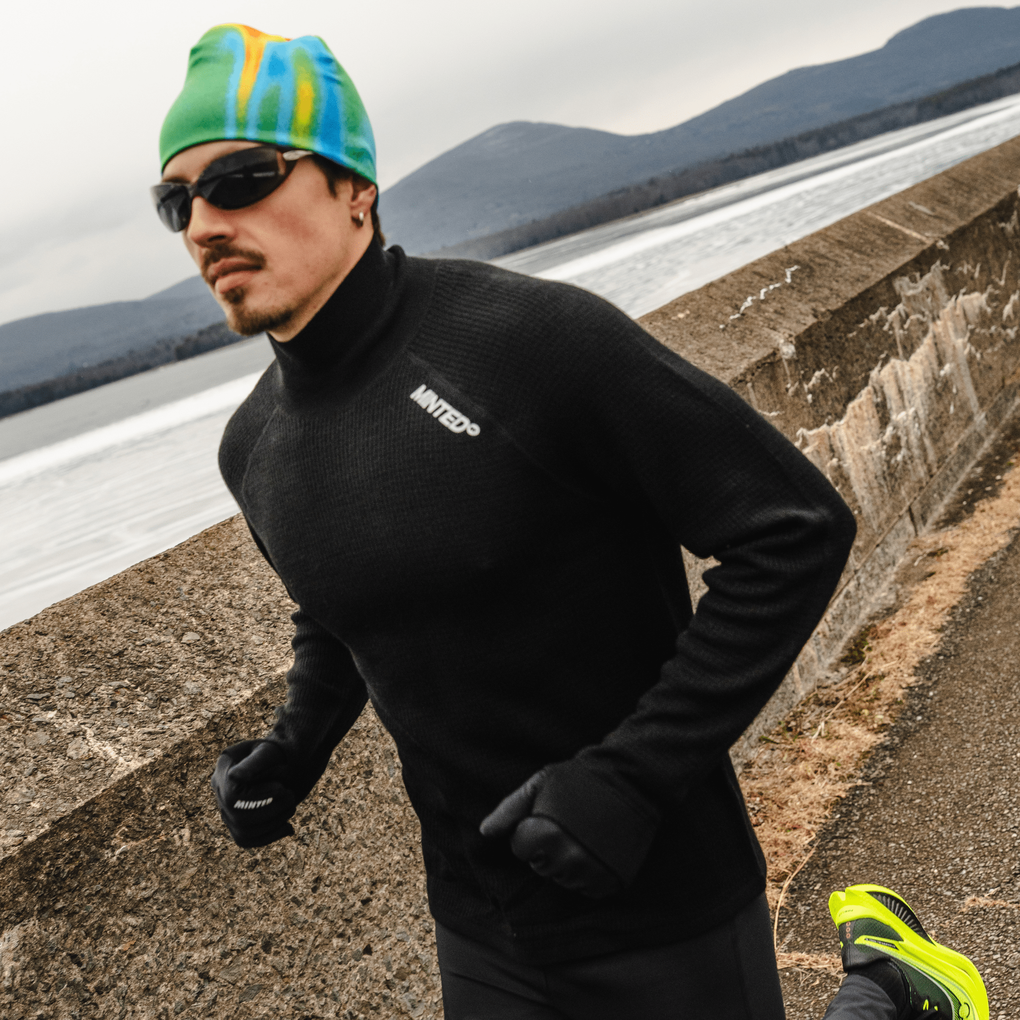 ThermoKnit Mock Neck - Minted New York