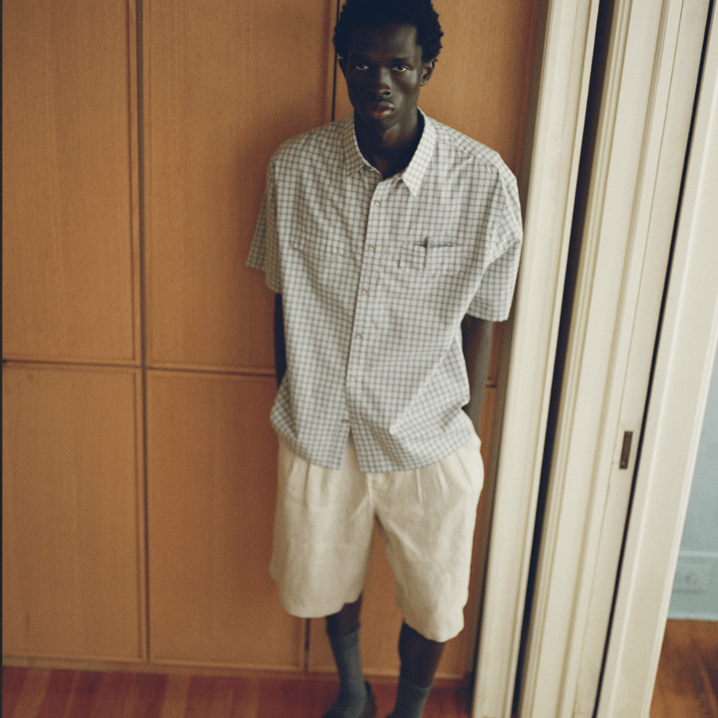 Triple Pleat Short - Minted New York