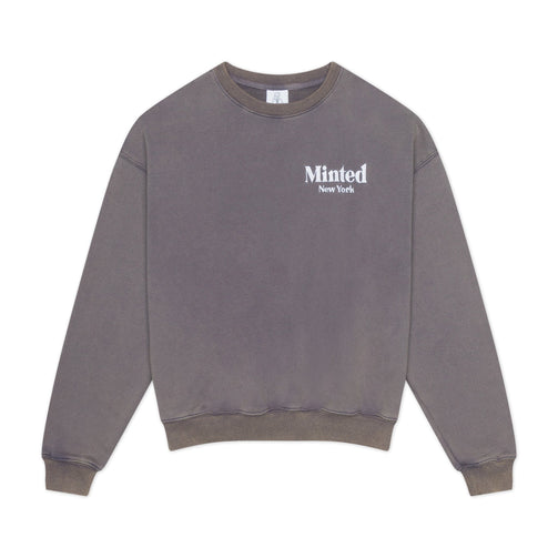 Embroidered Crewneck - Minted New York