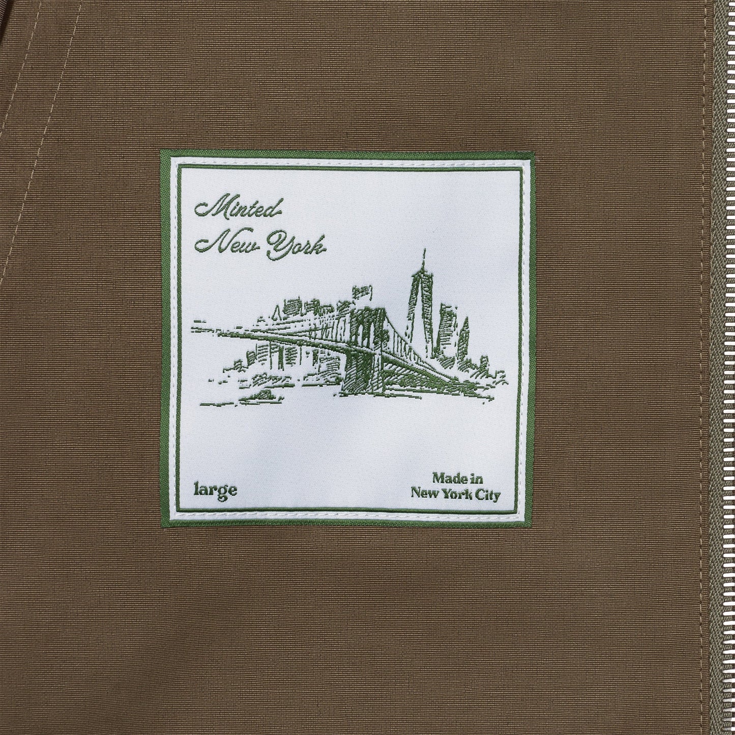 Lightweight Canvas Jacket - Minted New York