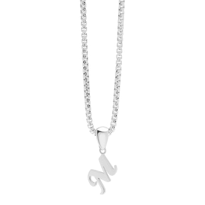 "M" Pendant + Chain - Minted New York