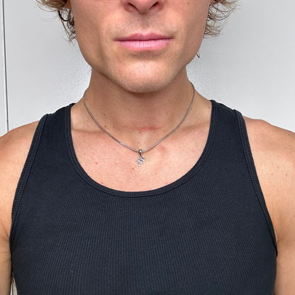 "M" Pendant + Chain - Minted New York