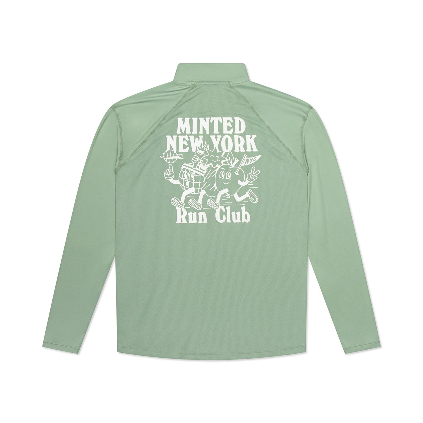 NEW Performance 1/4 Zip - Minted New York