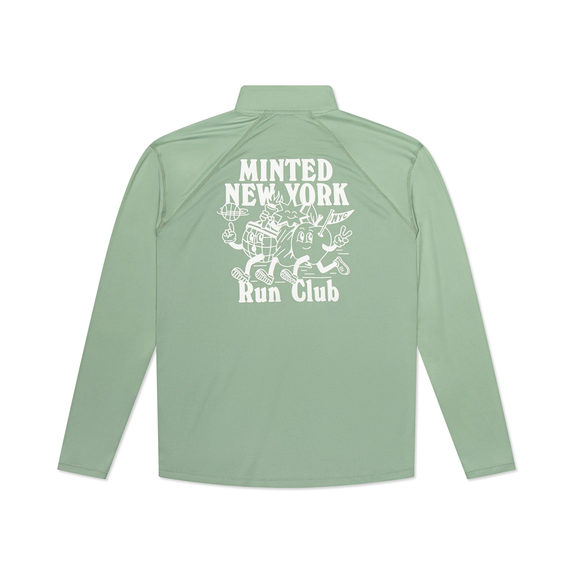 NEW Performance 1/4 Zip - Minted New York