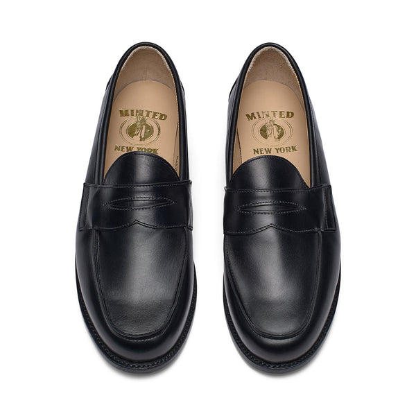 Penny Loafer - Black / 4