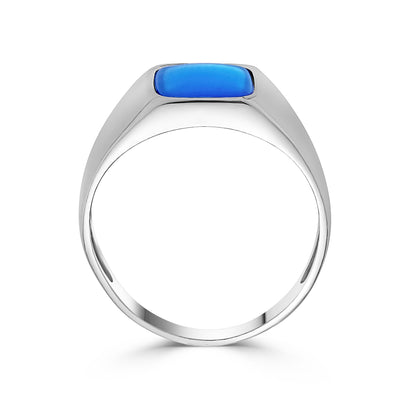 Square Agate Stone Ring - Minted New York