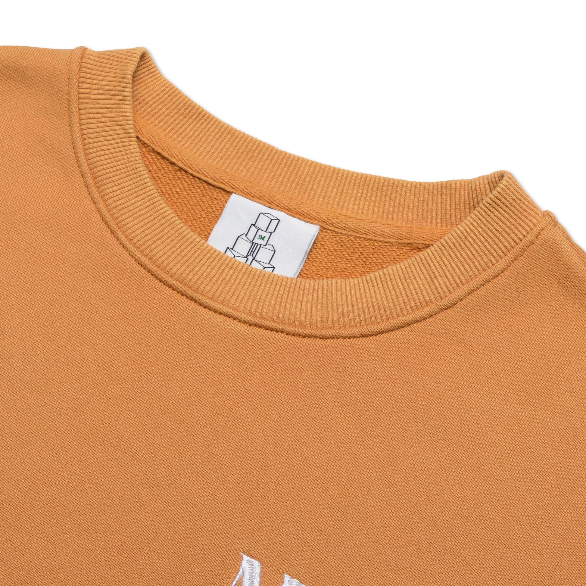 Washed Embroidered Crewneck - Minted New York