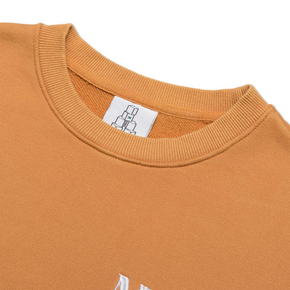 Washed Embroidered Crewneck - Minted New York