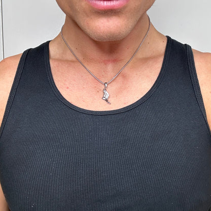 Winged Foot Pendant + Chain - Minted New York