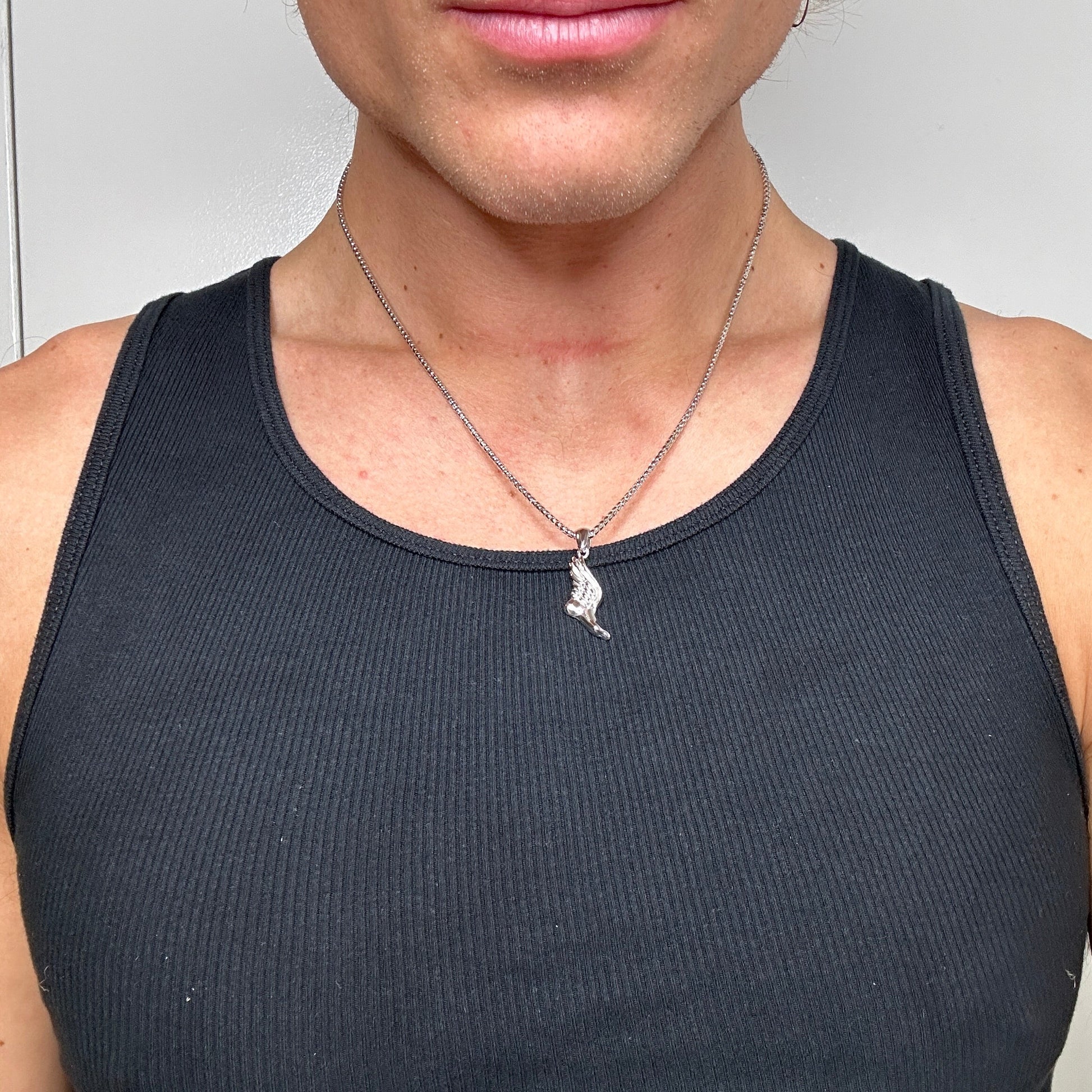 Winged Foot Pendant + Chain - Minted New York