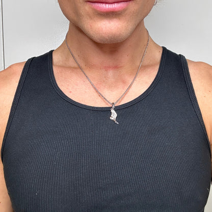 Winged Foot Pendant + Chain - Minted New York