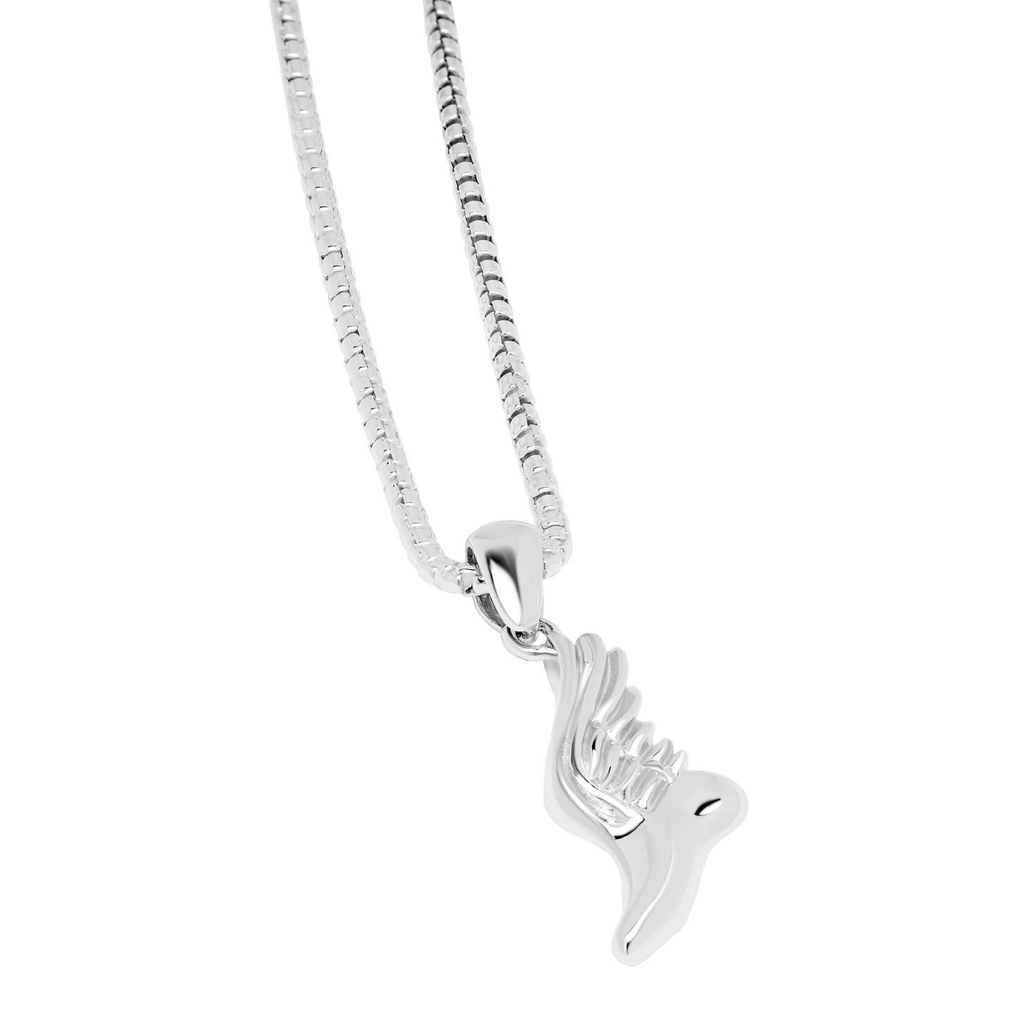 Winged Foot Pendant + Chain - Minted New York