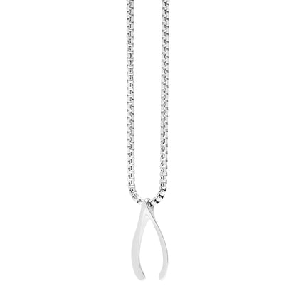 Wishbone Pendant + Chain - Minted New York